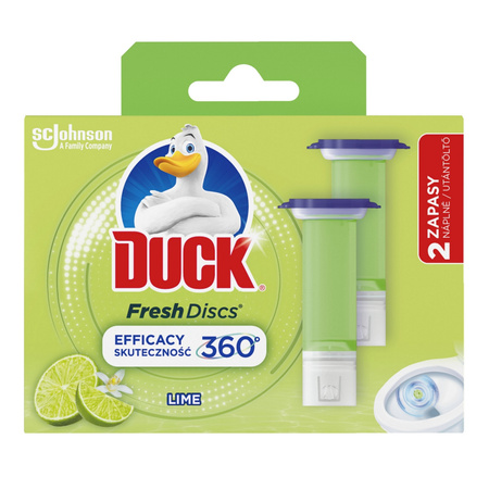 Duck żelowy krążek Lime zapas 2x36ml